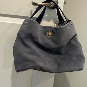 New Kate spade suede handbag purse